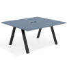 mesa co working 120x142 azul talco uvepro mesa coworking fondo 142cm recto 1