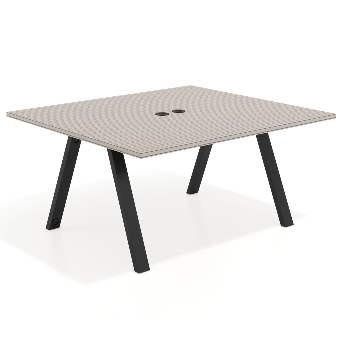 mesa co working 120x142 rayado coco uvepro mesa coworking fondo 142cm recto 1
