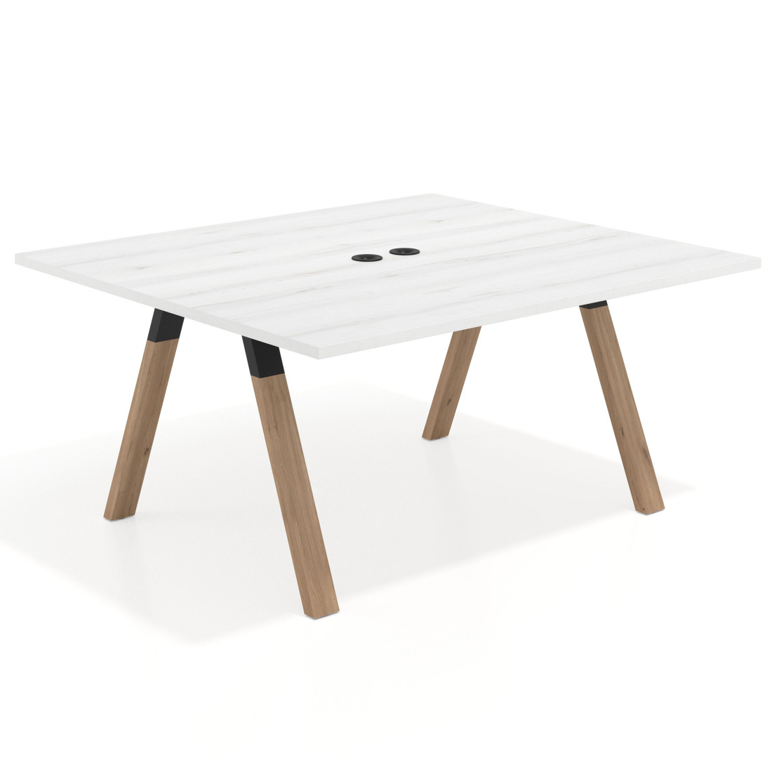mesa co working 160x142 albo uvepro mesa coworking fondo 142cm recto 1