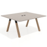 mesa co working 120x142 rayado coco uvepro mesa coworking fondo 142cm recto 1