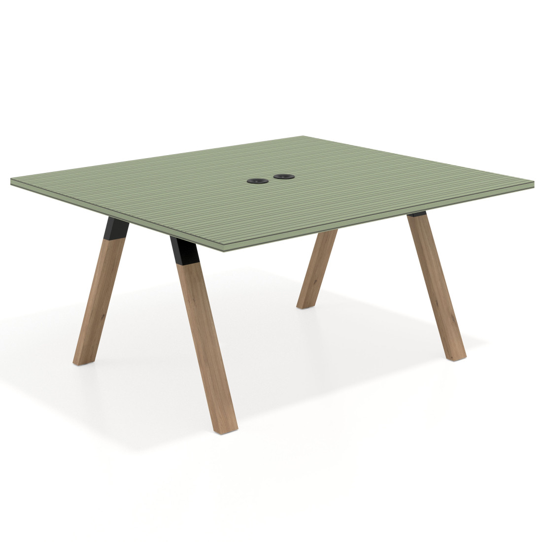 mesa co working 120x142 rayado sauce uvepro mesa coworking fondo 142cm recto 1