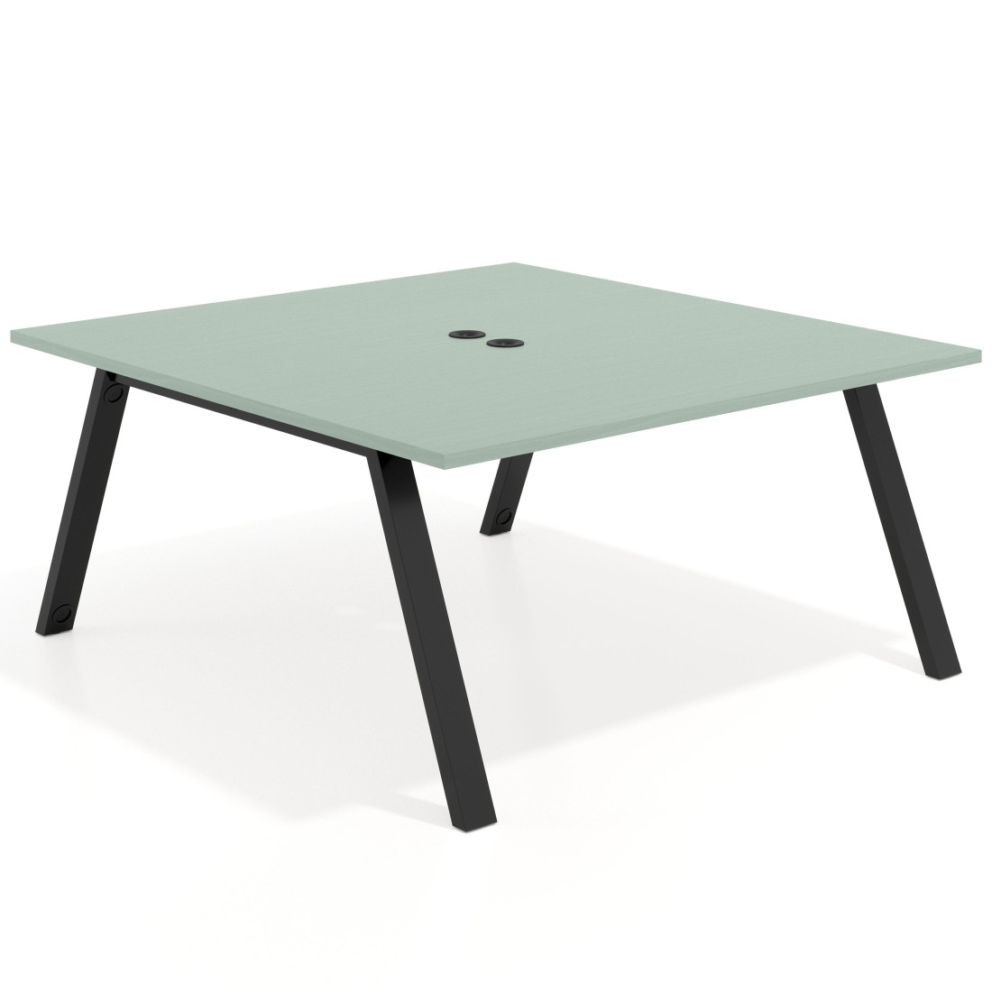 mesa multipuesto 120x166 iris uvepro mesa coworking fondo 166cm recto 1