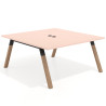 mesa multipuesto 120x166 rosa nube uvepro mesa coworking fondo 166cm recto 1