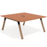 mesa multipuesto 120x166 terracota uvepro mesa coworking fondo 166cm recto 1