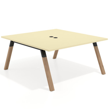 Mesa coworking fondo 166cm