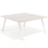 Mesa multipuesto UvePro Bench fondo 166 cm, estructura blanca - CALIFORNIA, 120x166