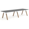 mesa multipuesto 240x100 gris tormenta uvepro recto 1