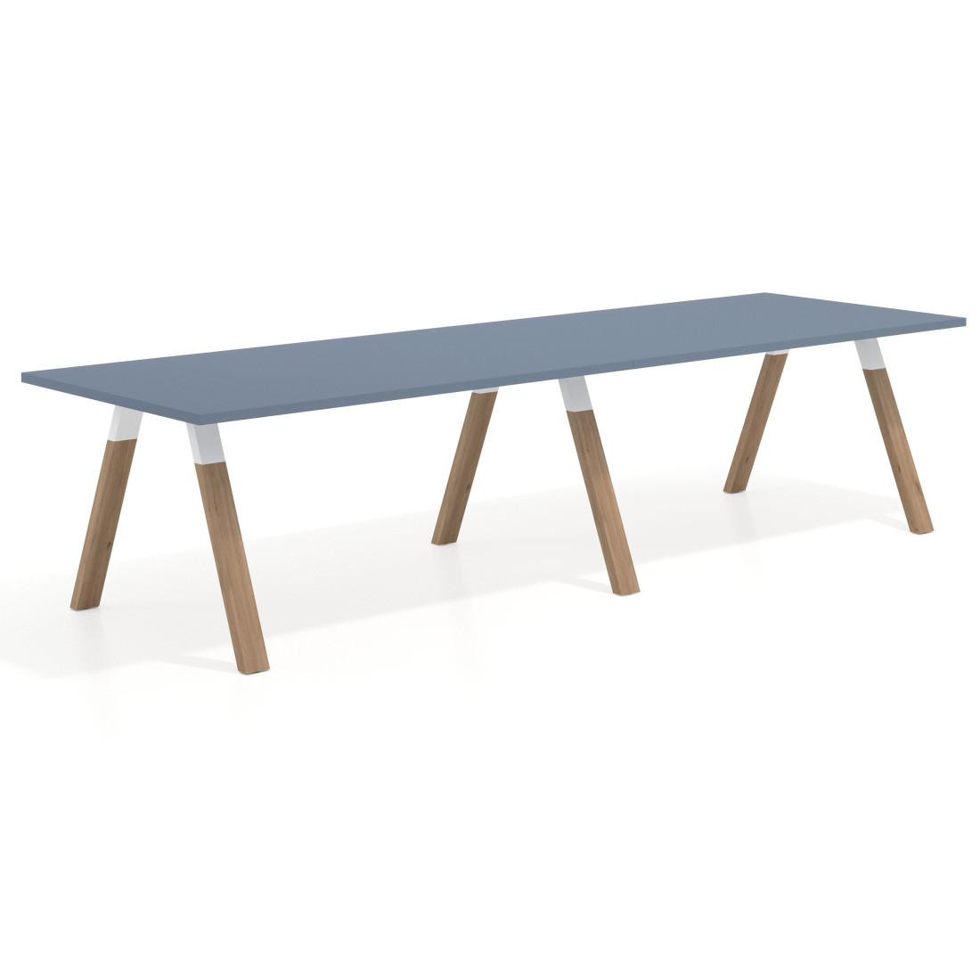 mesa multipuesto 240x100 azul talco uvepro recto 1