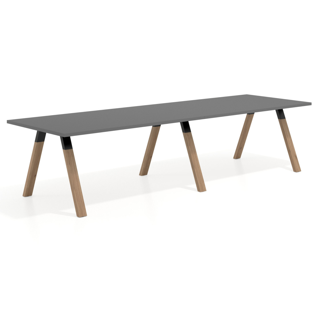 mesa multipuesto 360x100 gris tormenta uvepro recto 1