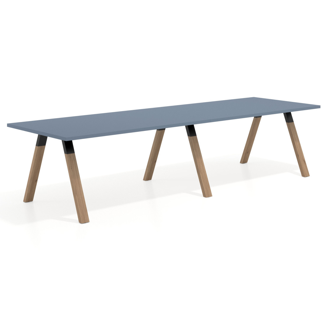 mesa multipuesto 240x100 azul talco uvepro recto 1