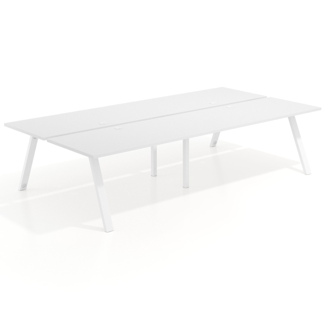 mesa multipuesto 240x166 blanco mate uvepro recto 1