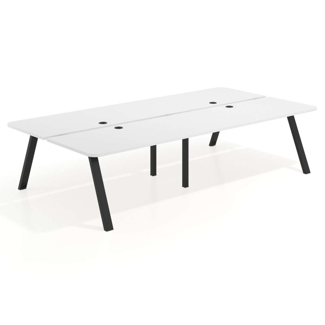 mesa multipuesto 240x166 blanco mate uvepro curvo 1