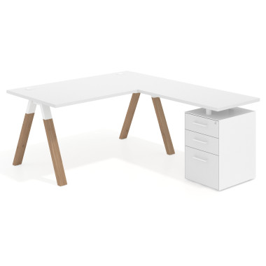 Estructura Blanco Madera