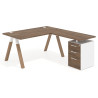 mesa en l 140x180 noce sabi uvepro mesa con ala pedestal frontales melamina recto 1