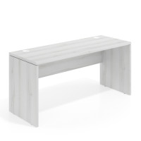 Mesa de Escritorio Estrecha Work Plus  fondo 60 diseño monocolor - ALBO, 180x60