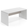 mesa de escritorio 100x80 blanco mate gris coco workplus mesa individual fondo 80cm 1