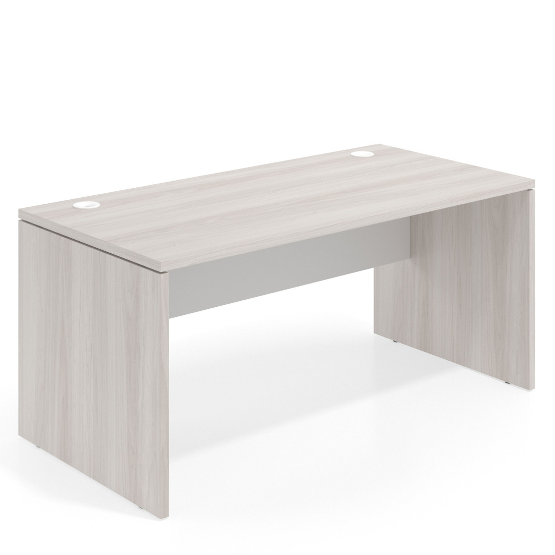 mesa de escritorio 100x80 california blanco mate workplus mesa individual fondo 80cm 1