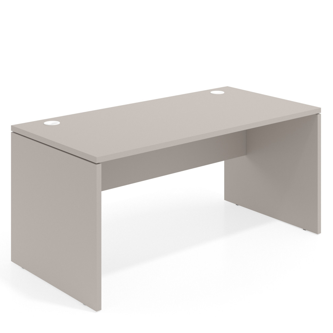 mesa de escritorio 100x80 gris coco workplus mesa individual fondo 80cm 1