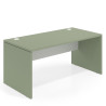 mesa de escritorio 100x80 sauce blanco mate workplus mesa individual fondo 80cm 1