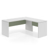 mesa en l 140x160 blanco mate sauce workplus mesa fondo 60cm con ala 1