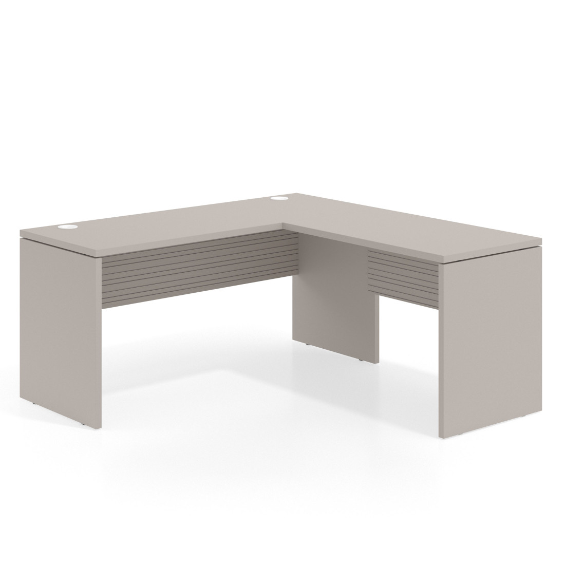 mesa en l 140x160 gris coco rayado coco workplus mesa fondo 60cm con ala 1