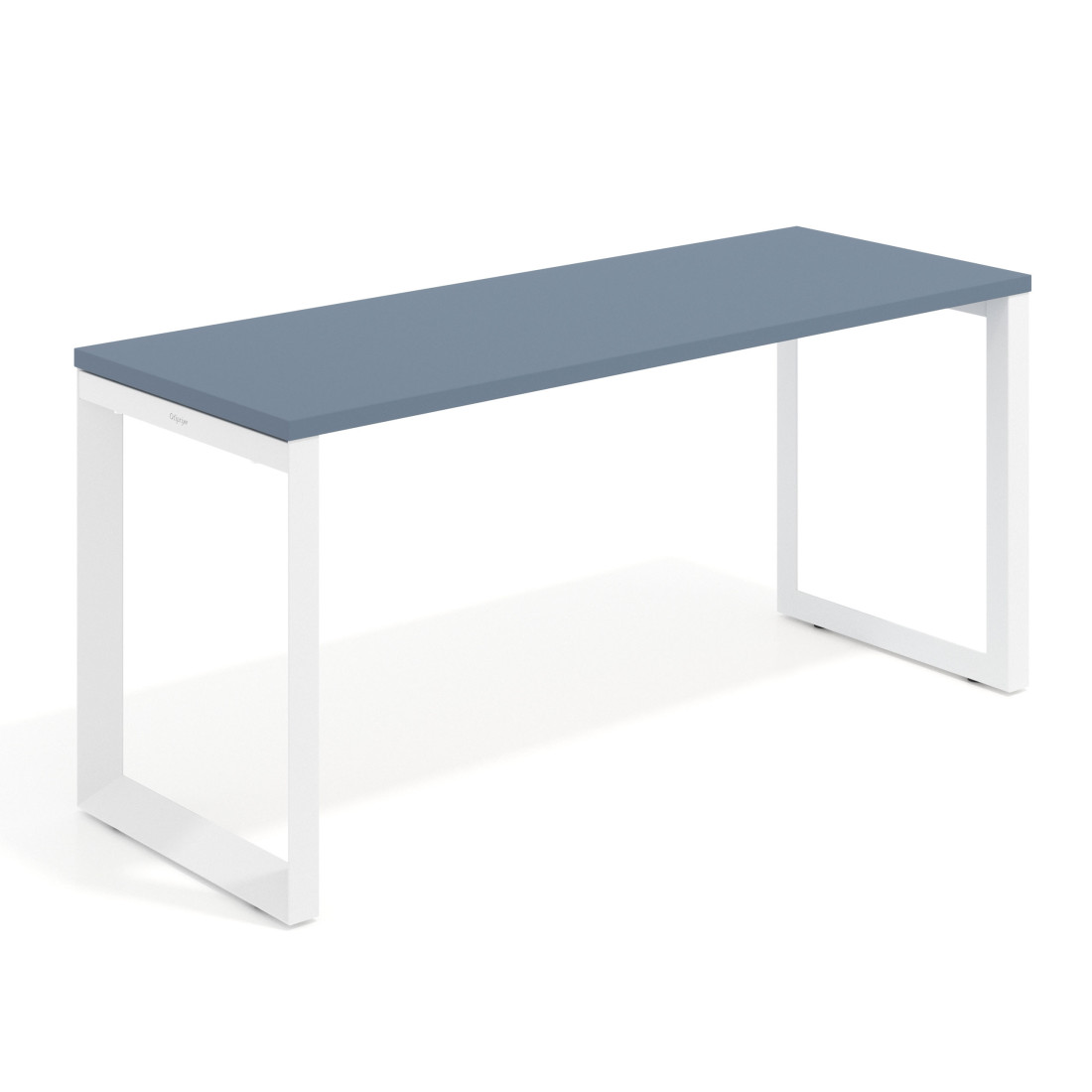 mesa de escritorio 100x60 azul talco delta mesa individual fondo 60cm recto 1