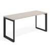 mesa de escritorio 100x60 gris coco delta mesa individual fondo 60cm recto 1