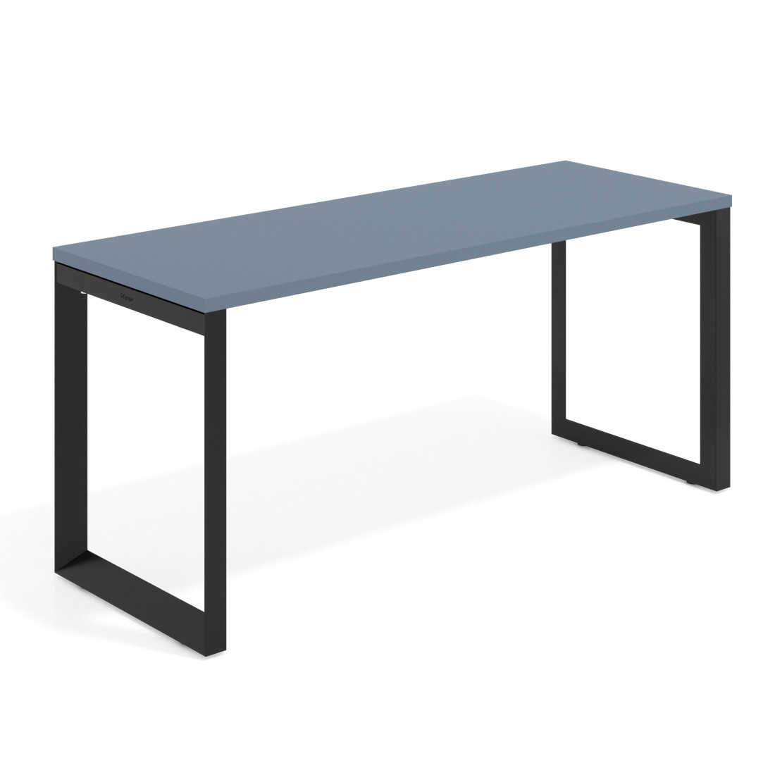 mesa de escritorio 100x60 azul talco delta mesa individual fondo 60cm recto 1