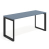 mesa de escritorio 100x60 azul talco delta mesa individual fondo 60cm recto 1
