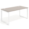 mesa de escritorio 100x80 rayado coco delta mesa individual fondo 80cm recto 1
