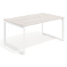 mesa de direccion 100x100 california delta mesa individual fondo 100cm recto 1