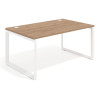 mesa de direccion 100x100 naturale delta mesa individual fondo 100cm recto 1