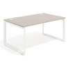 mesa de direccion 100x100 gris coco delta mesa individual fondo 100cm recto 1