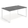mesa de direccion 100x100 cemento delta mesa individual fondo 100cm recto 1