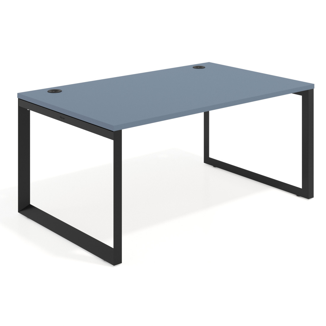 mesa de direccion 160x100 azul talco delta mesa individual fondo 100cm recto 1