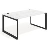 mesa de direccion 140x100 albo delta mesa individual fondo 100cm recto 1