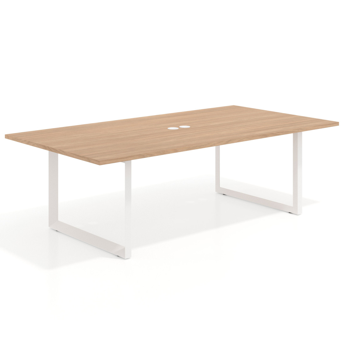 mesa co working 220x126 siroco delta mesa de reuniones fondo 126cm recto 1