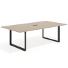 mesa co working 220x126 canvas delta mesa de reuniones fondo 126cm recto 1