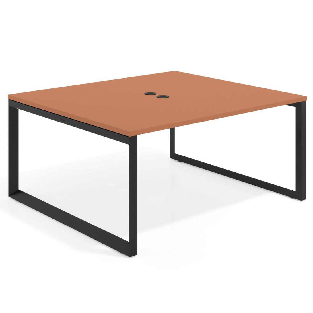 mesa co working 120x142 terracota delta mesa coworking fondo 142cm recto 1