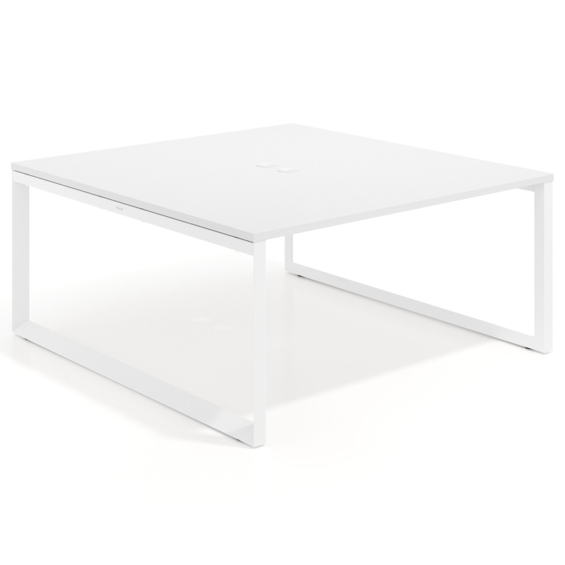 mesa co working 120x166 blanco mate delta mesa coworking fondo 166cm recto 1