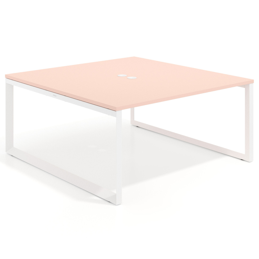mesa co working 120x166 rosa nube delta mesa coworking fondo 166cm recto 1