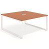 mesa co working 120x166 terracota delta mesa coworking fondo 166cm recto 1