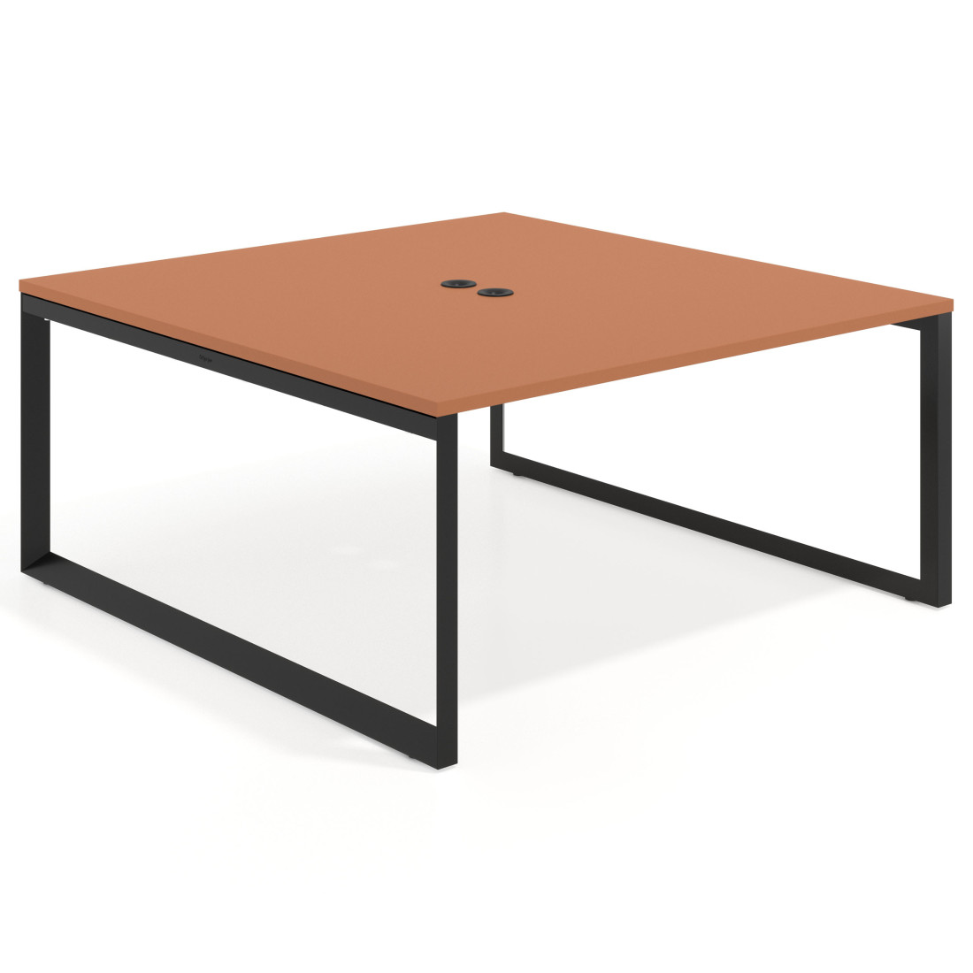mesa co working 120x166 terracota delta mesa coworking fondo 166cm recto 1