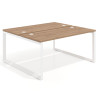 mesa multipuesto 120x142 naturale delta mesa bench fondo 142cm recto 1