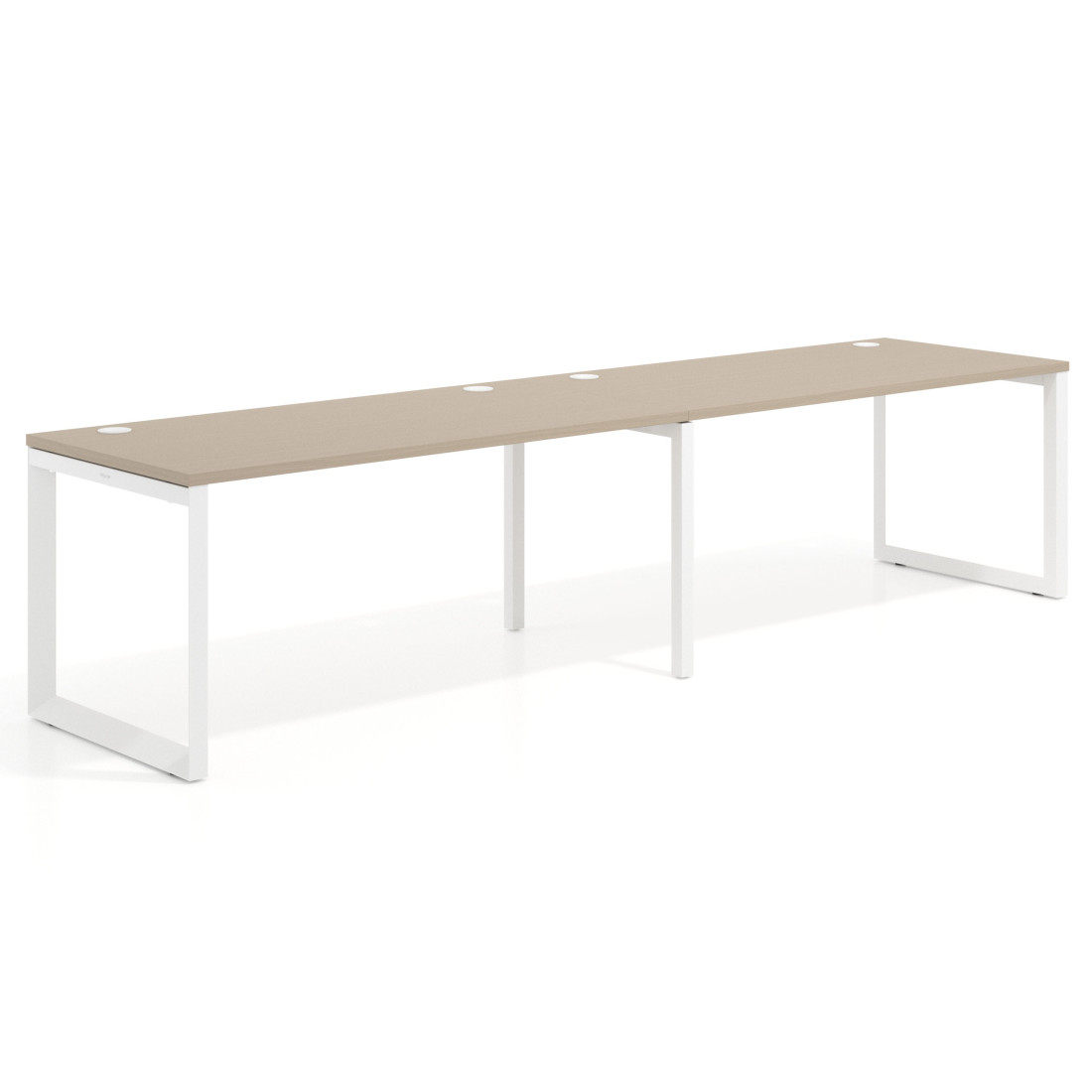 mesa multipuesto 200x80 canvas delta mesa progresiva doble fondo 80cm recto 1