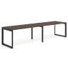 mesa multipuesto 200x80 mistral delta mesa progresiva doble fondo 80cm recto 1