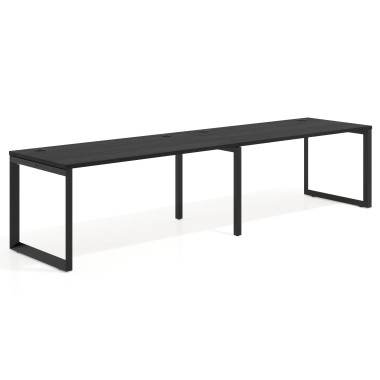 Mesa progresiva doble, fondo 80cm