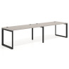 mesa multipuesto 200x80 rayado coco delta mesa progresiva doble fondo 80cm recto 1