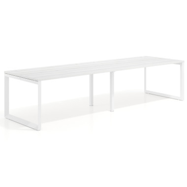 Mesa progresiva doble, fondo 100cm