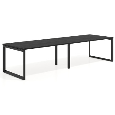 Mesa progresiva doble, fondo 100cm